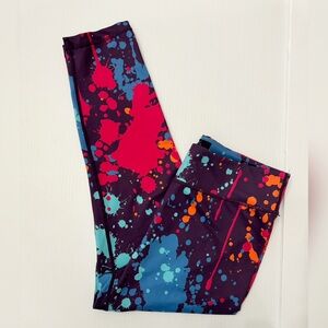 CVG Constantly Varied Gear Paint Splatter Leggings - M